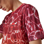 Tee-Shirt New Era Chicago Bulls Nba Team Colour Water Print