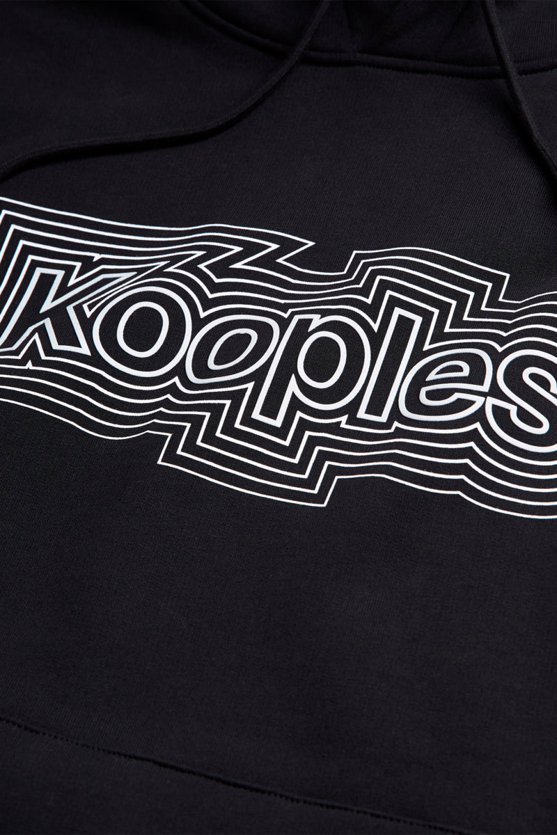 The Kooples - Sudadera Serigrafíada Negra - Hombre