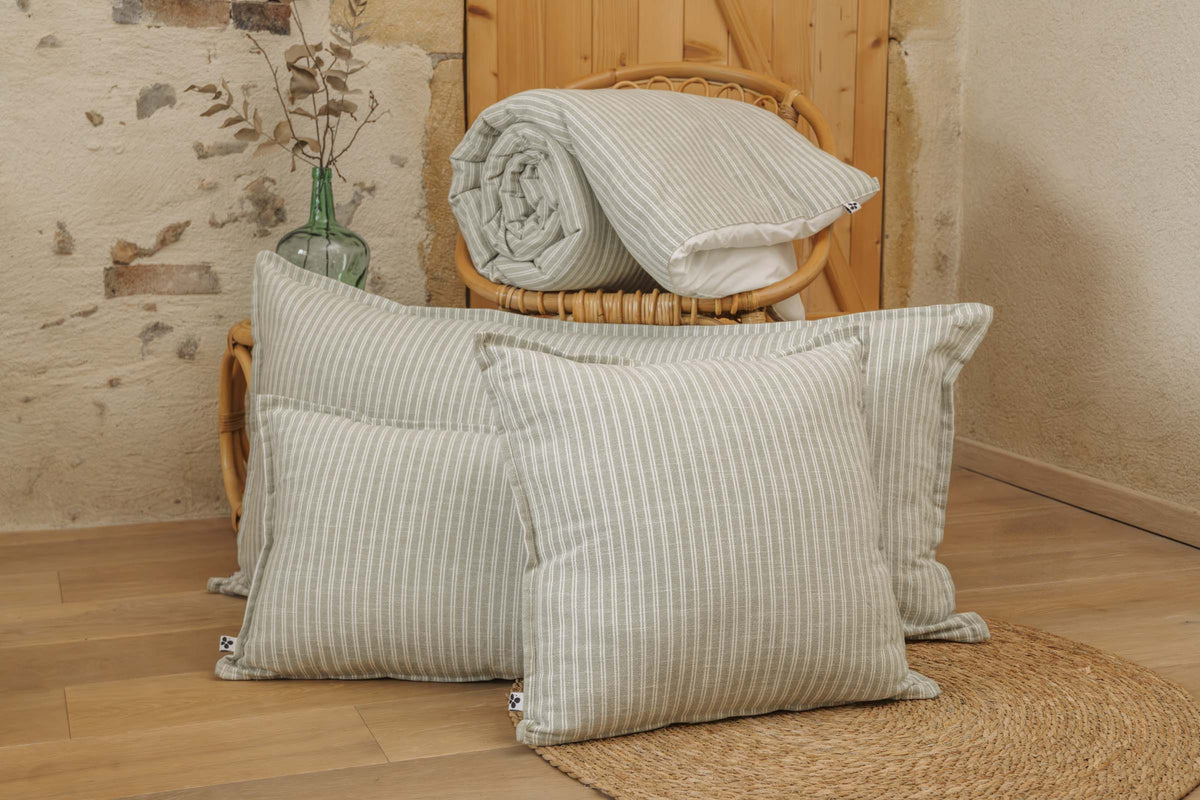 Teo - Cuscino - Cotone testurizzato