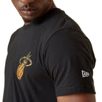 Tee-Shirt New Era Miami Heat Nba Team Colour Water Print