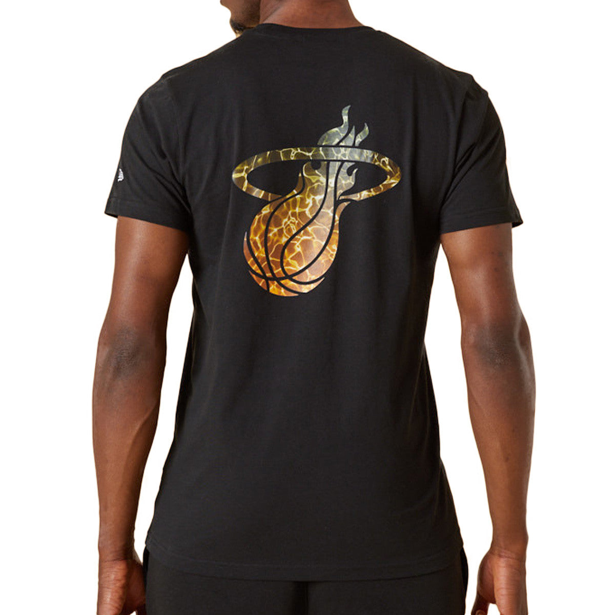 Tee-Shirt New Era Miami Heat Nba Team Colour Water Print