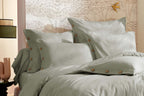 Perrine - Duvet Cover - Plain Percale - Celadon