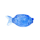 Lot De 3 Bougeoirs Fish - Bleu