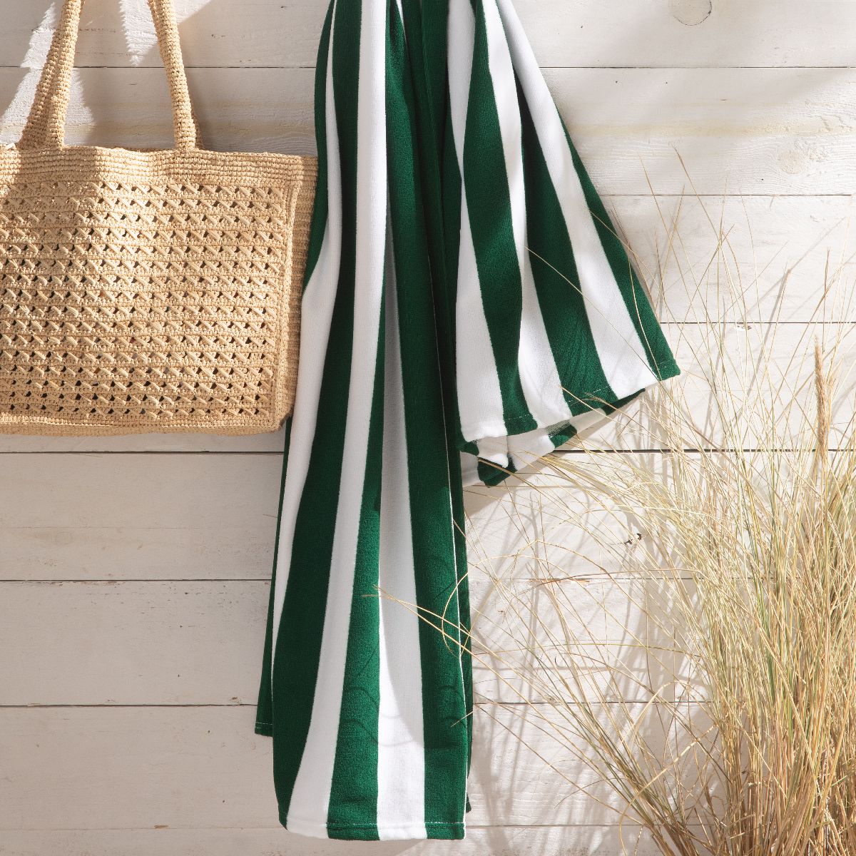 Summer Stripe - Toalla de Playa - Amarillo