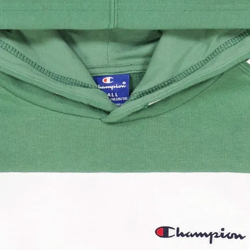 Sweat À Capuche Champion Rayé - Vert