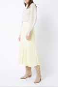 Falda Elton Gift - liso LIGHT YELLOW