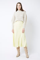 Jupe Elton Gift - uni LIGHT YELLOW