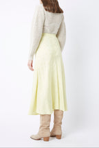Falda Elton Gift - liso LIGHT YELLOW