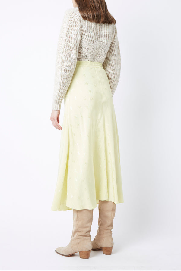 Jupe Elton Gift - uni LIGHT YELLOW