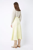 Jupe Elton Gift - uni LIGHT YELLOW