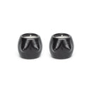 Lot De 2 Bougeoirs Tits - Noir