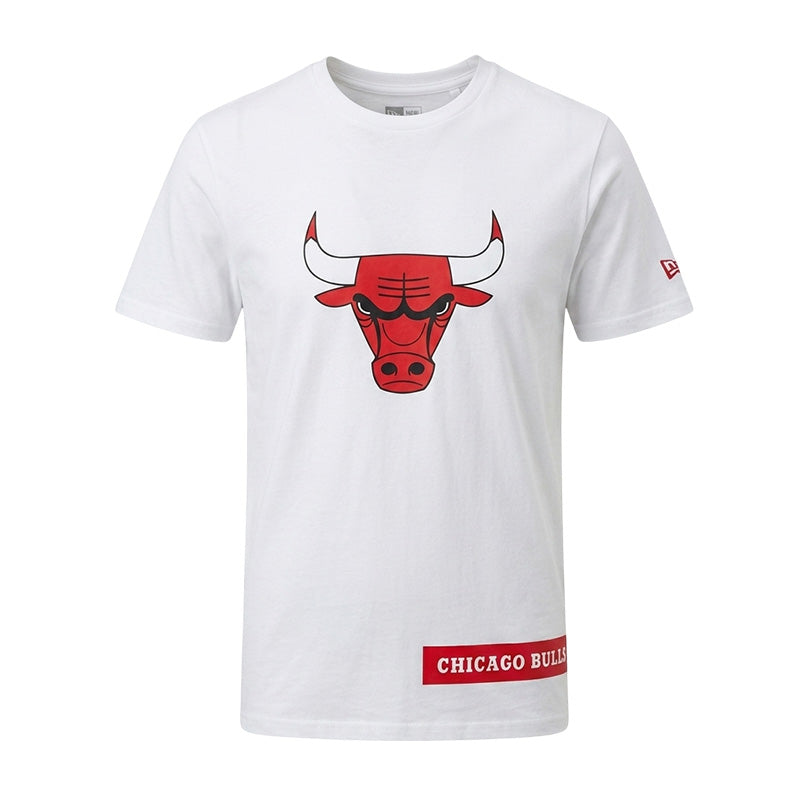 Tee-Shirt New Era Chicago Bulls Block Wordmark