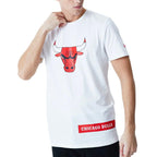 Tee-Shirt New Era Chicago Bulls Block Wordmark