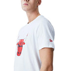 Tee-Shirt New Era Chicago Bulls Block Wordmark