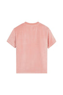 T-Shirt Velours Rykiel Rose - Femme