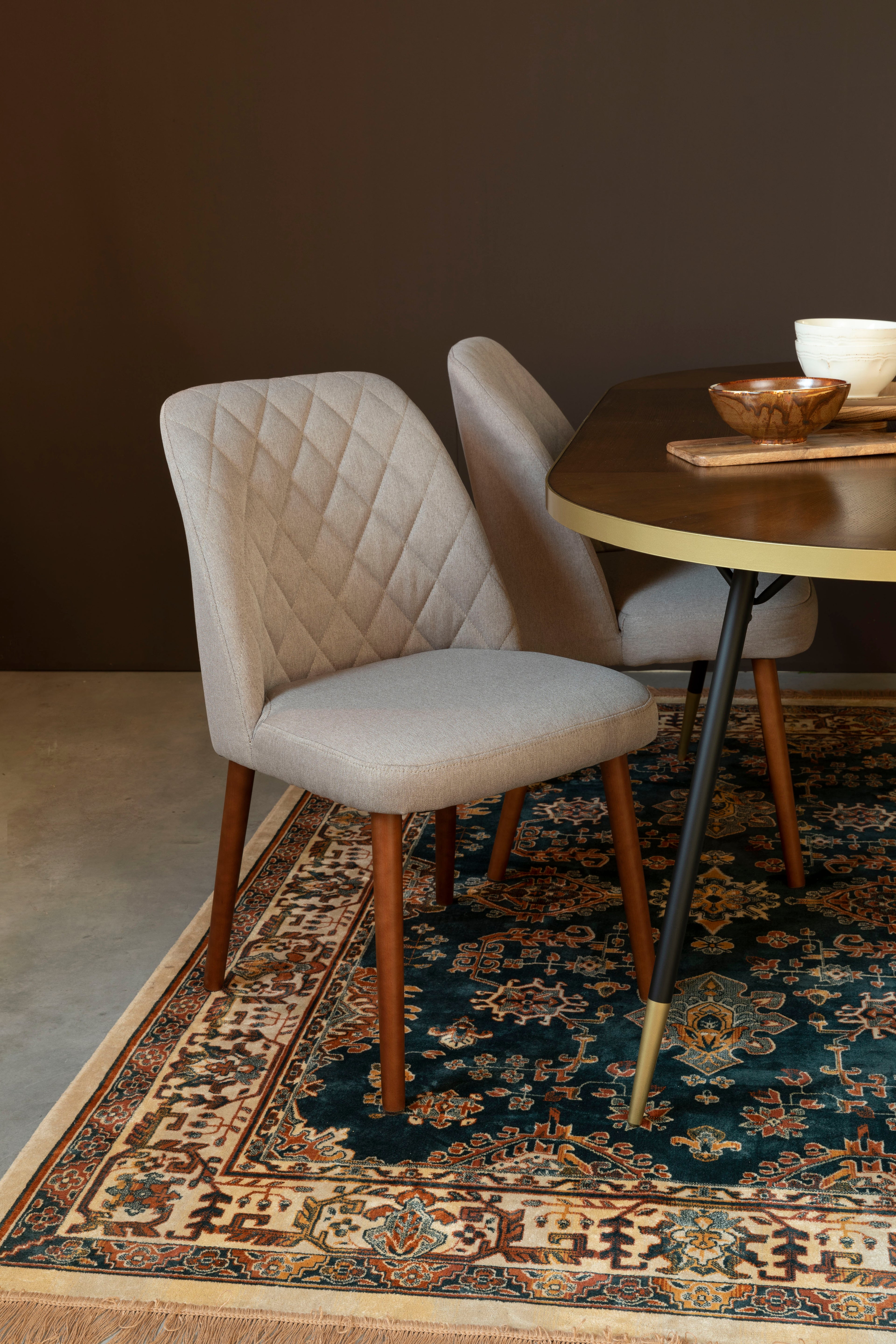 Conway - Dining Chair - Fabric - Beige