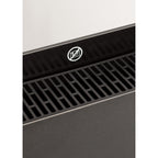 Warm Crystal 2500W - Convecteur Électrique En Verre Wifi Avec Roulettes - Noir