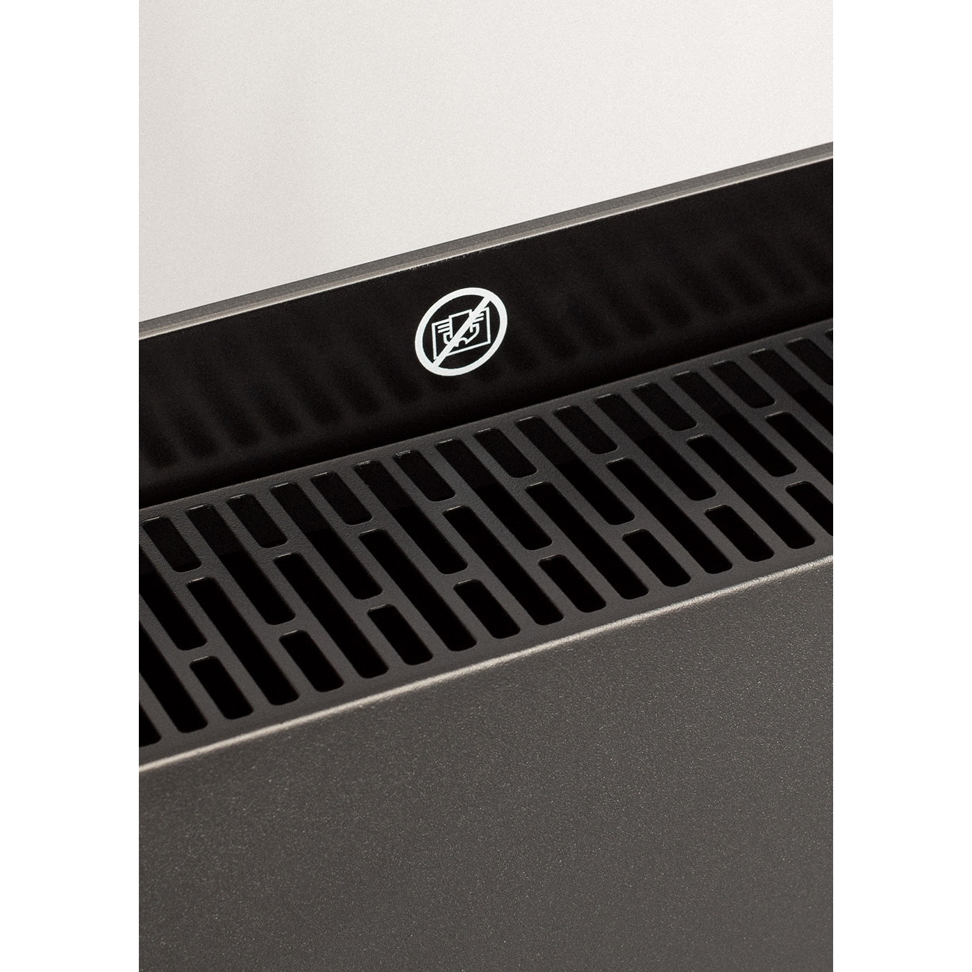 Warm Crystal 2500W - Convecteur Électrique En Verre Wifi Avec Roulettes - Noir