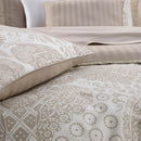 Arles - Set De 2 Taies D'Oreiller Satin De Coton Uni Taupe