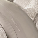 Arles - Drap Plat Satin De Coton Uni Taupe