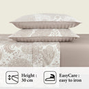 Arles - Drap-Housse Satin De Coton Uni Taupe