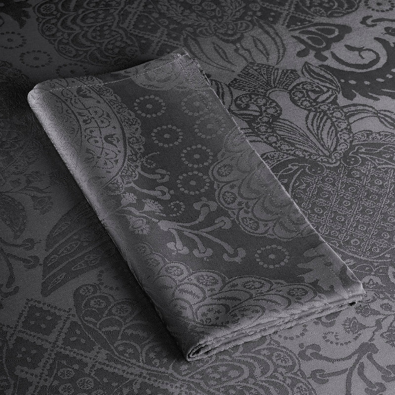 Arles - Set De 4 Serviettes Arles Gris Foncé