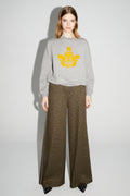 Le Sweatshirt Eddie Broderie Leo Black