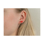 Boucles D'Oreilles En Porcelaine Coeur - La Petite Epicerie