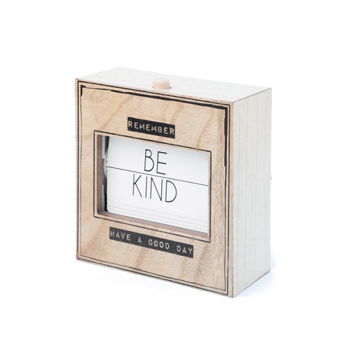 25 Phrases For A Happy Life - Wood