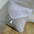 Charme - Chambray Capucine Cushion - Grey