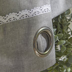 Charme - Rideaux Chambray Capucine - Gris