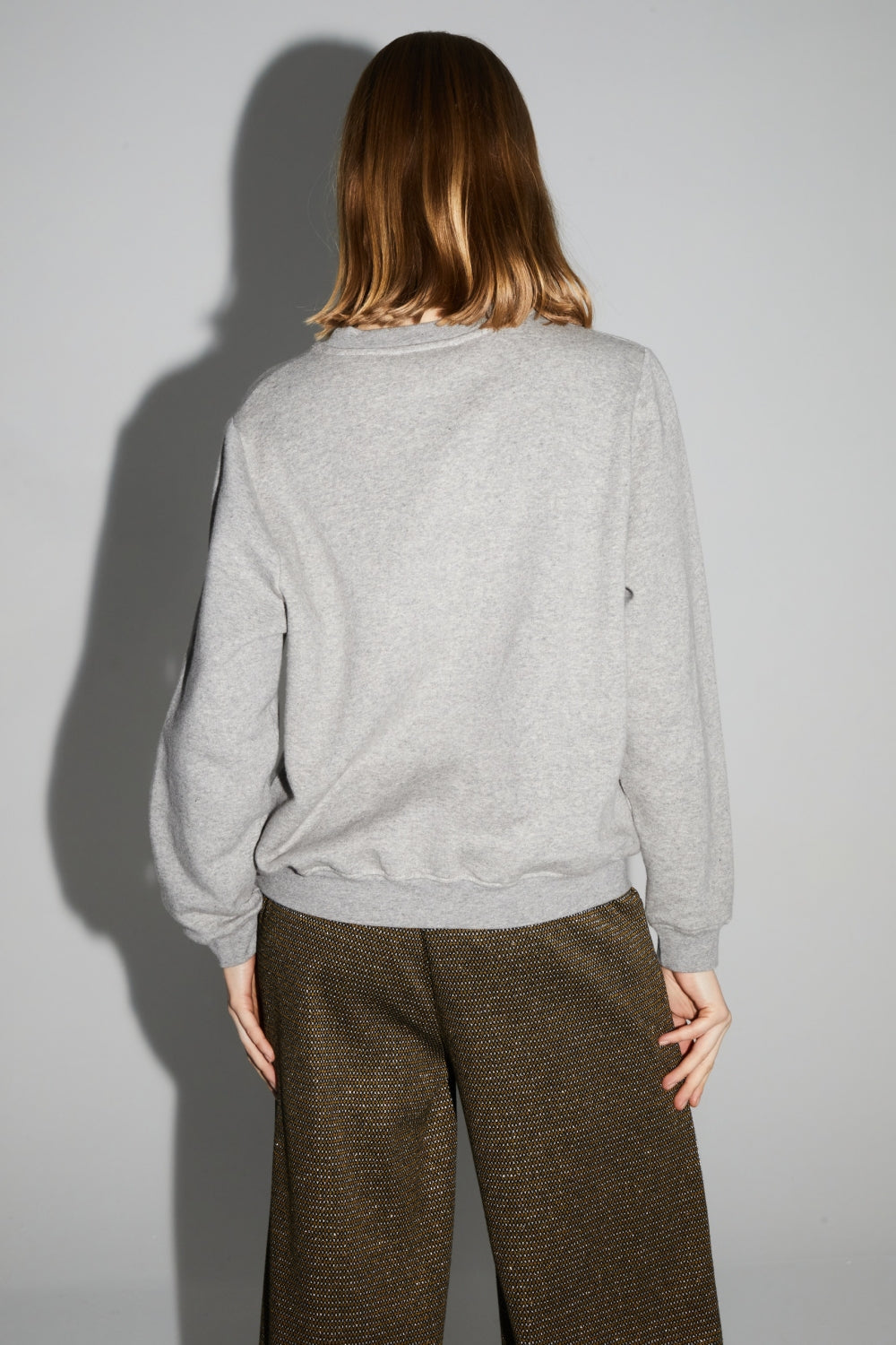 Le Sweatshirt Eddie Broderie Leo Black