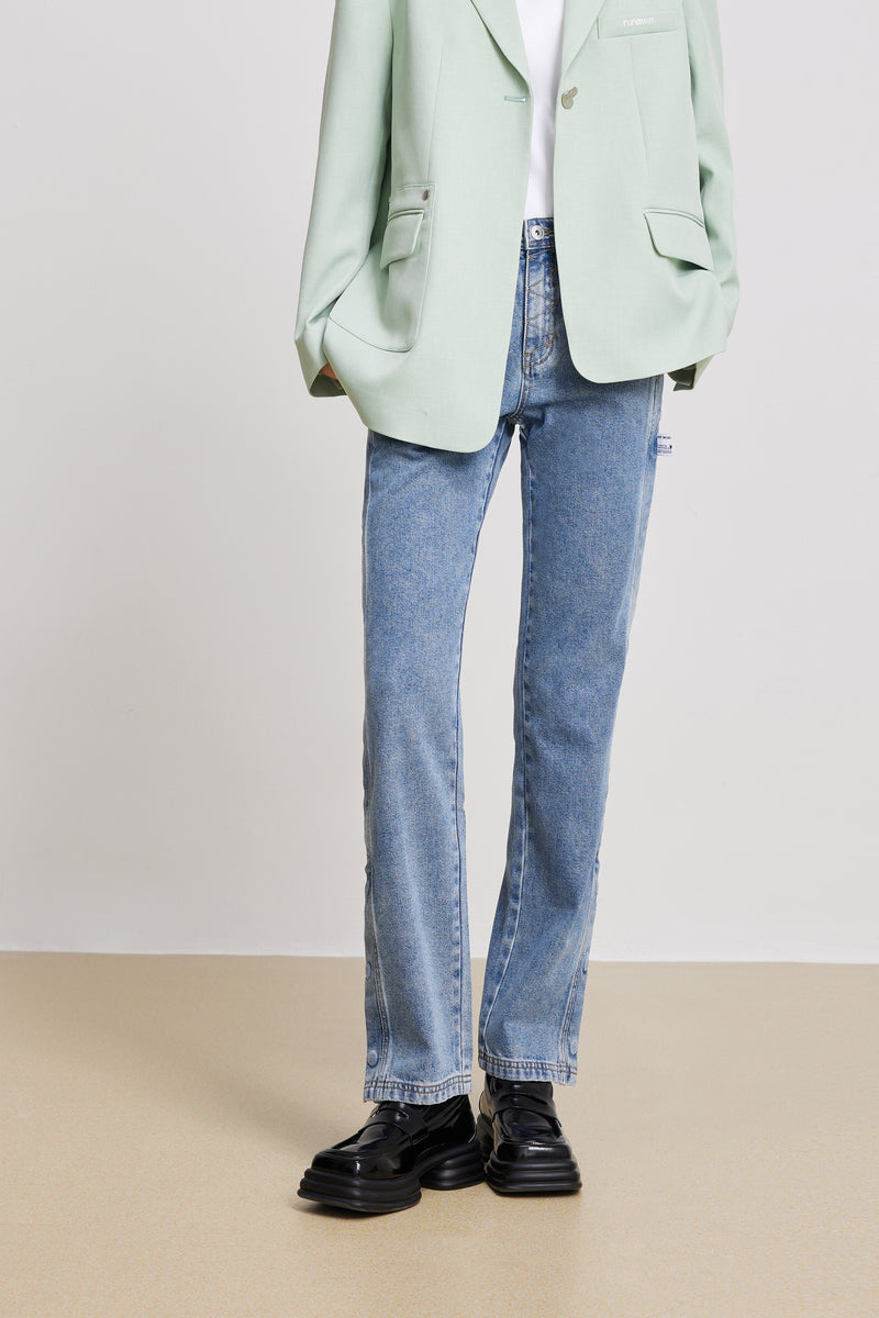 Lily - Jeans - Bleu Denim