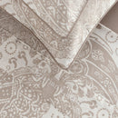 Arles - Ensemble De Draps Satin De Coton Arles Taupe