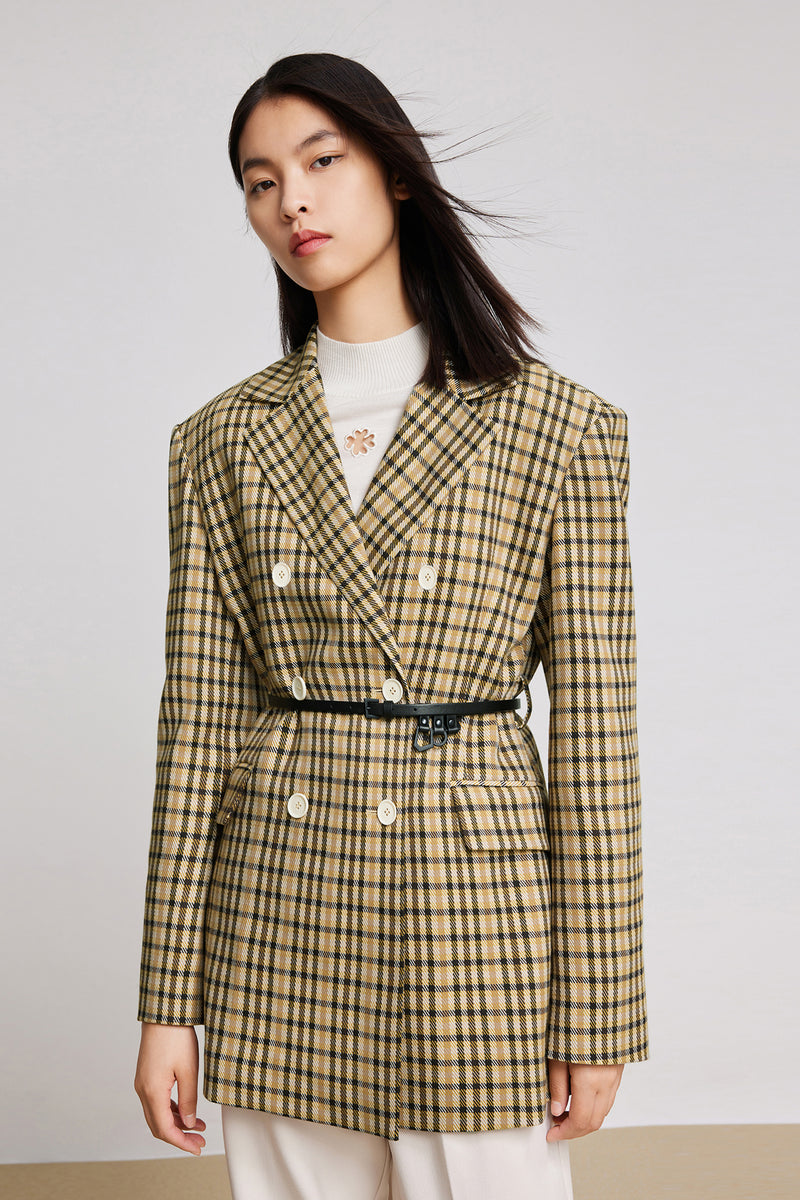 Lily - Blazer - Café Camel