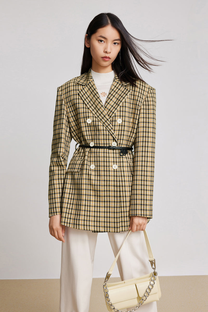 Lily - Blazer - Café Camel