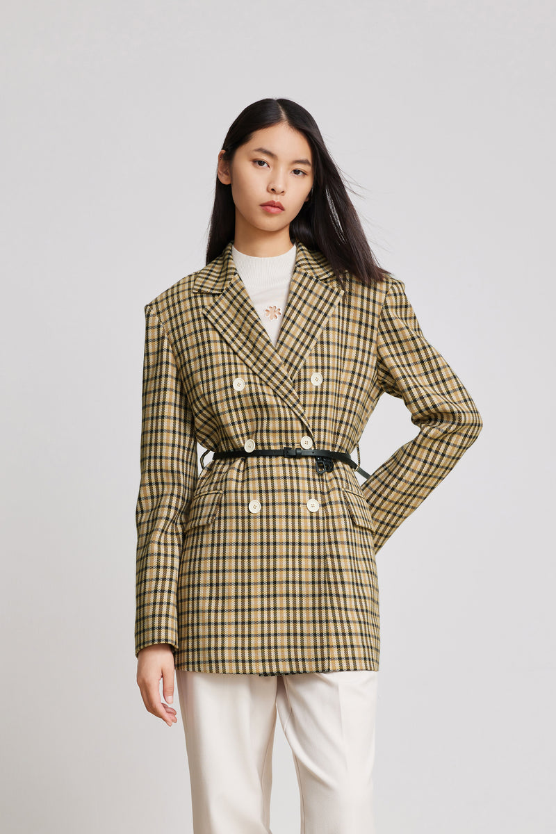 Lily - Blazer - Café Camel