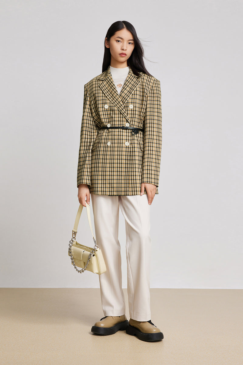 Lily - Blazer - Café Camel