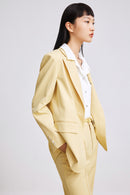 Lily - Blazer - Jaune Clair