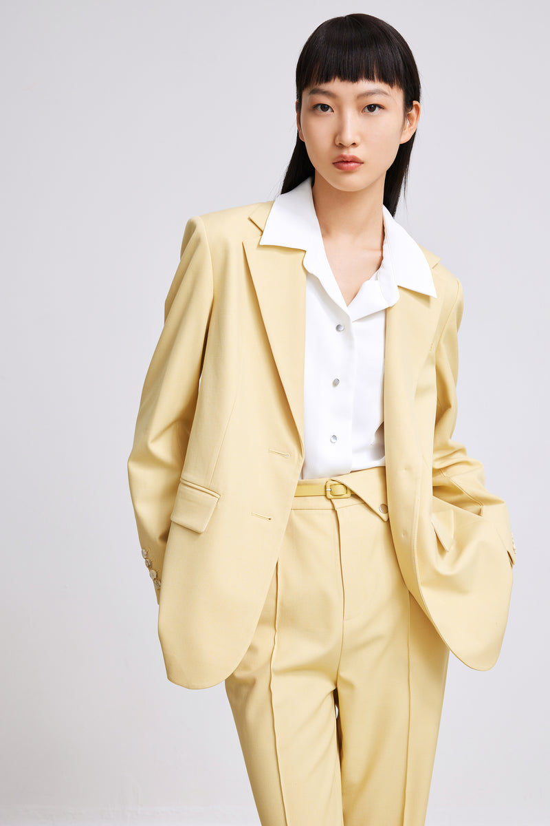 Lily - Blazer - Jaune Clair
