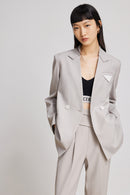 Lily - Blazer - Gris Kaki