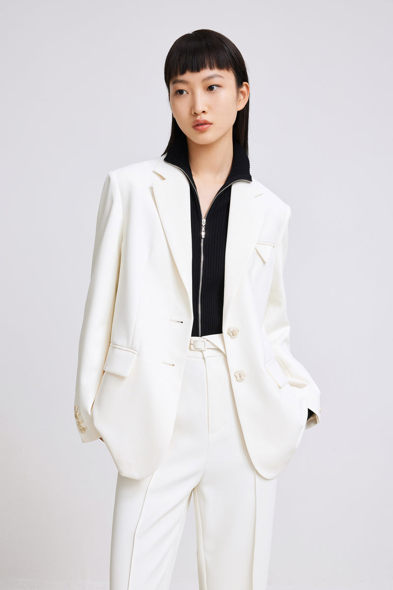 Lily - Blazer - Blanc