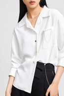 Lily - Chemise - Blanche