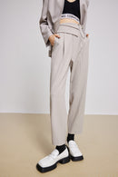 Lily - Pantalon - Gris Kaki