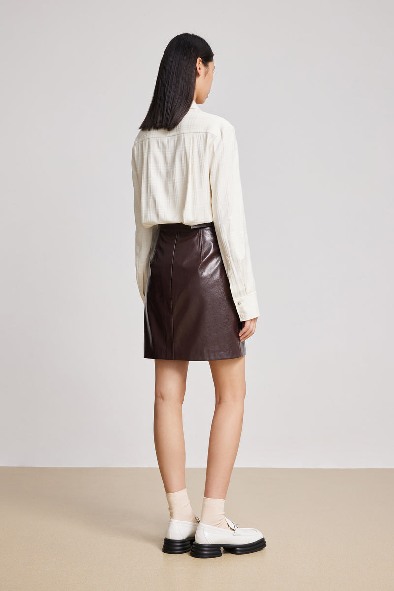 Lily - Jupe - Café Foncé