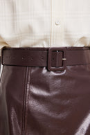 Lily - Jupe - Café Foncé