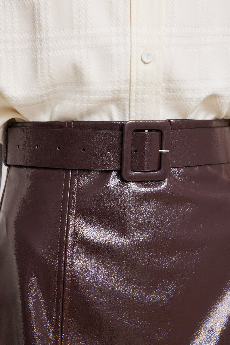 Lily - Jupe - Café Foncé