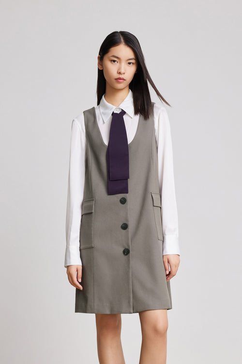 Lily - Robe - Gris Moyen