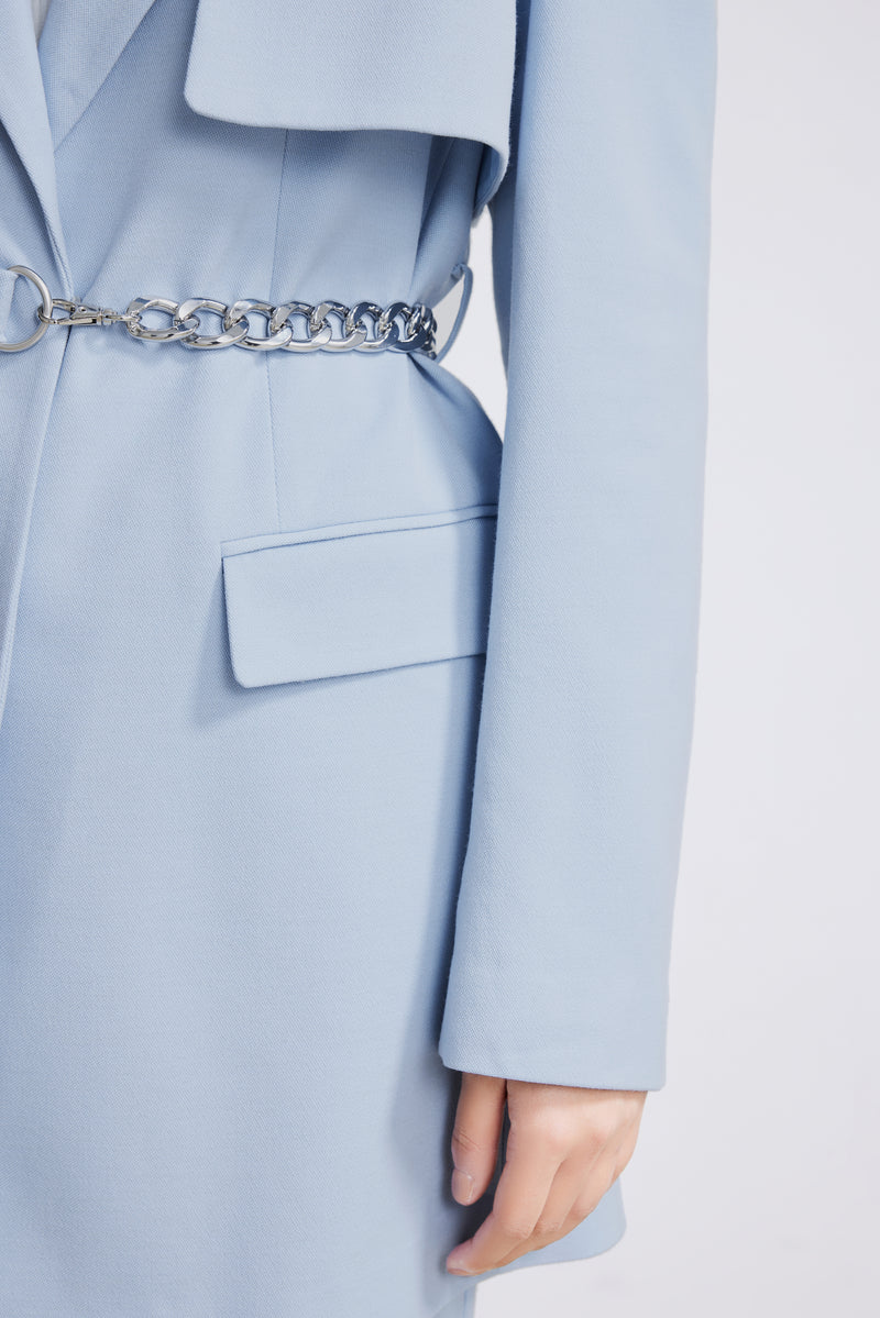 Lily - Blazer - Gris Bleu