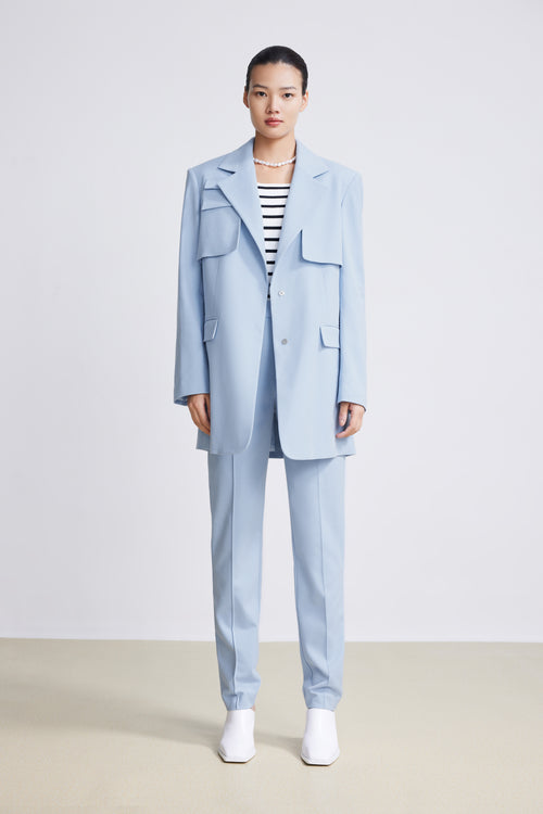 Lily - Blazer - Gris Bleu